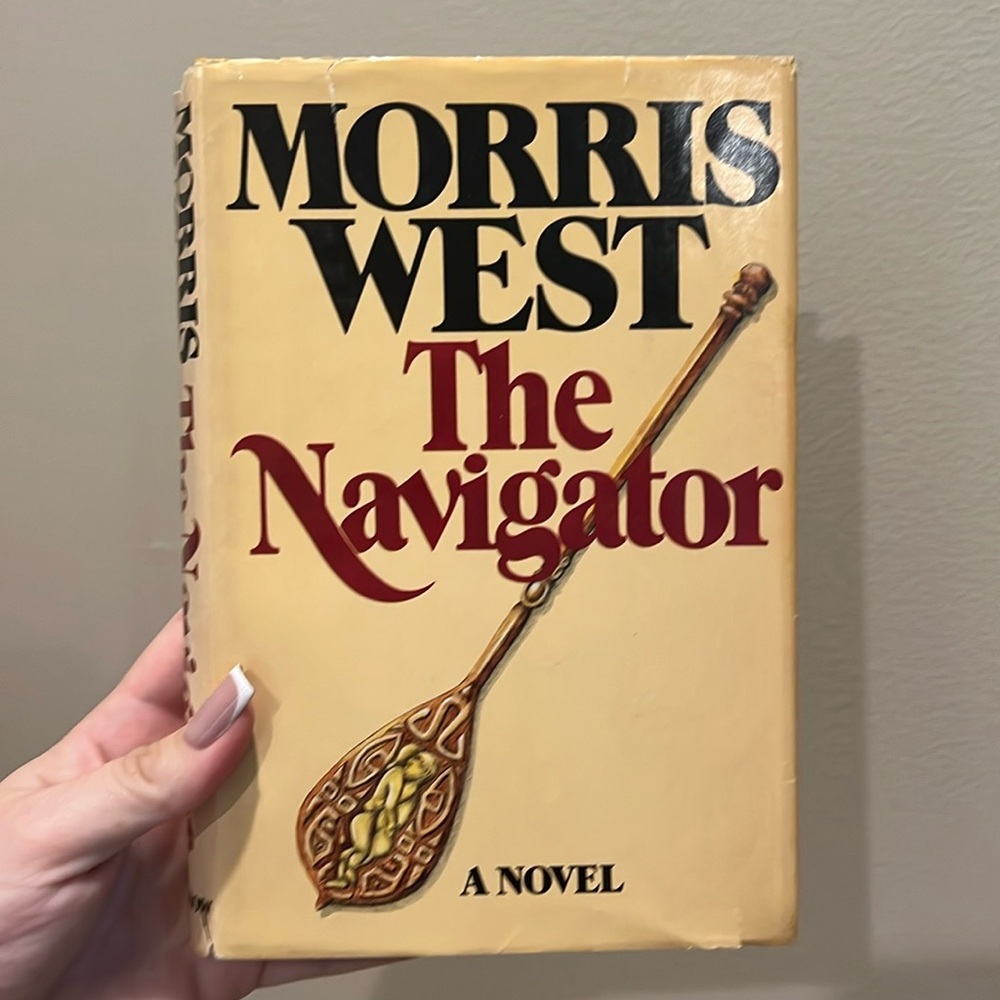 Vintage 1971 The Navigator Hardback Book Novel by Morris L West